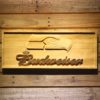 Seattle Seahawks Budweiser Wood Sign
