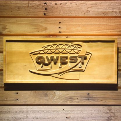 Seattle Seahawks Qwest Field Wood Sign - Legacy Edition neon sign LED