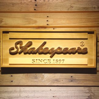 Shakespeare Wood Sign neon sign LED