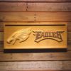 Philadelphia Eagles 2 Wood Sign