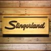 Slingerland Wood Sign