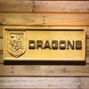 St. George Illawarra Dragons Wood Sign
