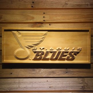St. Louis Blues Wood Sign neon sign LED