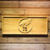 Philadelphia Eagles 75th Anniversary Logo Wood Sign - Legacy Edition