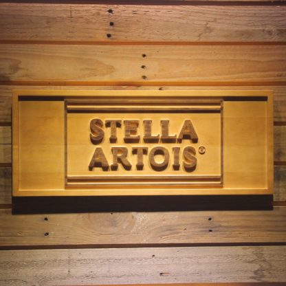 Stella Artois Wood Sign neon sign LED