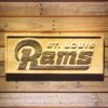 St Louis Rams 2000-2015 Text Wood Sign - Legacy Edition