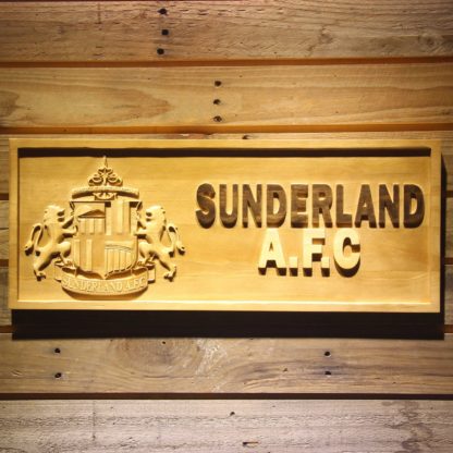 Sunderland AFC Wood Sign neon sign LED