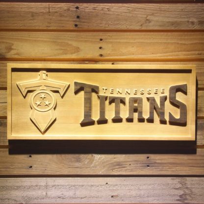 Tennessee Titans 3 Wood Sign neon sign LED