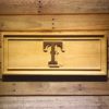 Texas Rangers T Logo Wood Sign