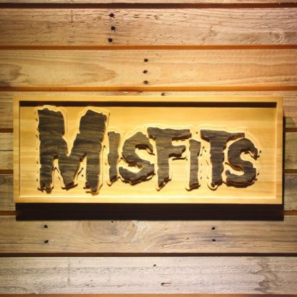 The Misfits Wood Sign neon sign LED