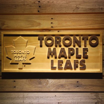 Toronto Maple Leafs Wood Sign - Legacy Edition neon sign LED