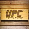 UFC Wood Sign