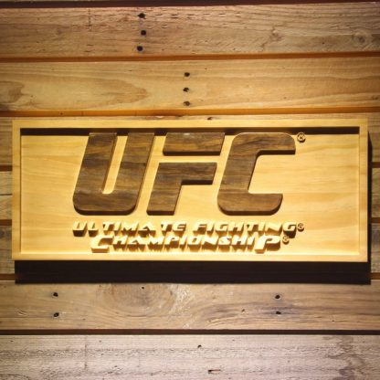 UFC Wood Sign neon sign LED