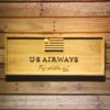 US Airways Fly With US Wood Sign