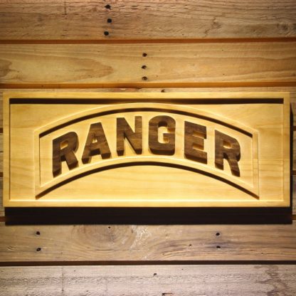 US Army Ranger Wood Sign neon sign LED