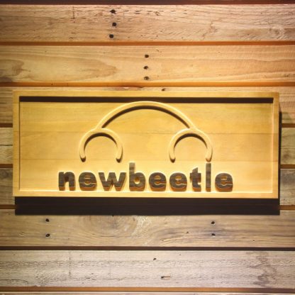 Volkswagen New Beetle Wood Sign neon sign LED