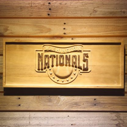 Washington Nationals Wood Sign - Legacy Edition neon sign LED