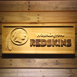 Washington Redskins Wood Sign neon sign LED