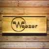 Weezer Wood Sign