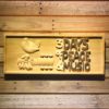 Woodstock Festival 1969 Wood Sign