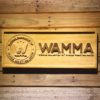 World Alliance of Mixed Martial Arts WAMMA Wood Sign