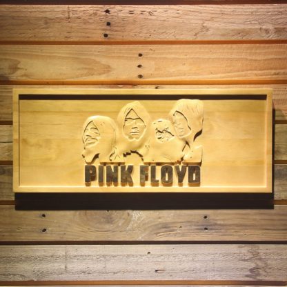 Pink Floyd Faces Wood Sign neon sign LED