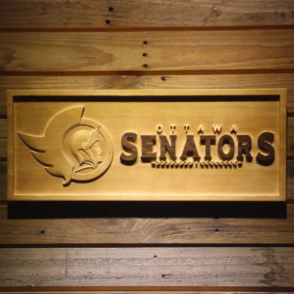 Ottawa Senators Wood Sign - Legacy Edition neon sign LED