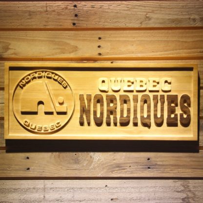 Quebec Nordiques Wood Sign - Legacy Edition neon sign LED