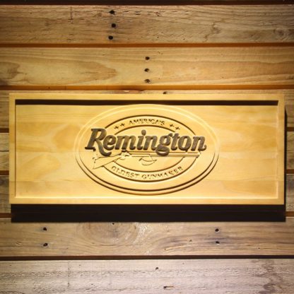 Remington Wood Sign neon sign LED