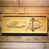 Richfield Hi-Octane Gasoline Wood Sign