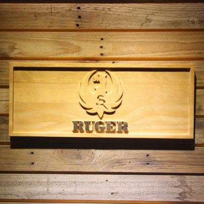 Ruger Wood Sign neon sign LED