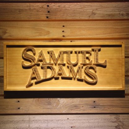 Samuel Adams Wood Sign neon sign LED