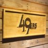San Francisco 49ers Unused 1991 Logo Wood Sign - Legacy Edition