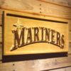 Seattle Mariners 4 Wood Sign