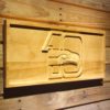 Seattle Seahawks 10th Anniversary Logo Wood Sign - Legacy Edition