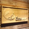 Seattle Seahawks Coors Light Helmet Wood Sign