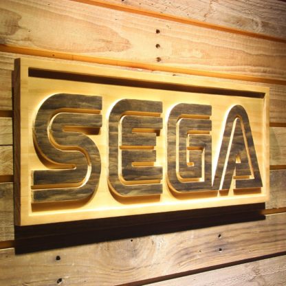 Sega Wood Sign neon sign LED