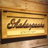 Shakespeare Wood Sign