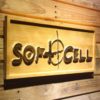 Soft Cell Wood Sign