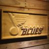 St. Louis Blues Wood Sign