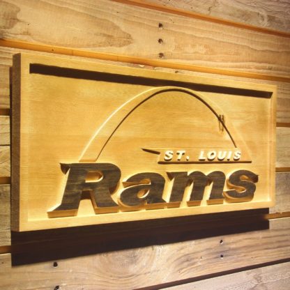 St Louis Rams 1995-1999 Wood Sign - Legacy Edition neon sign LED