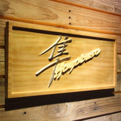 Suzuki Hayabusa Wood Sign neon sign LED