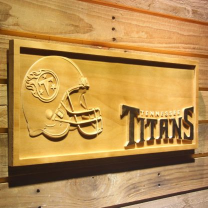 Tennessee Titans Helmet Wood Sign neon sign LED