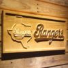 Texas Rangers 1984-1993 Wood Sign - Legacy Edition