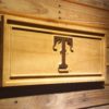 Texas Rangers T Logo Wood Sign