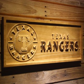 Texas Rangers Wood Sign neon sign LED