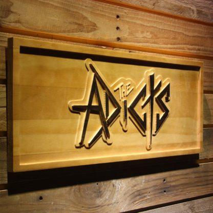 The Adicts Wood Sign neon sign LED