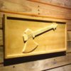 The Axe Bass Wood Sign