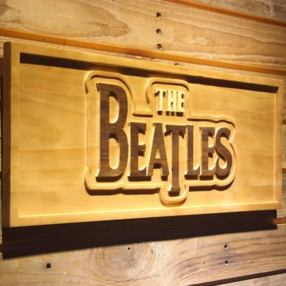 The Beatles Wood Sign neon sign LED