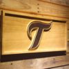 Toronto Blue Jays 2007-2011 T Logo Wood Sign - Legacy Edition